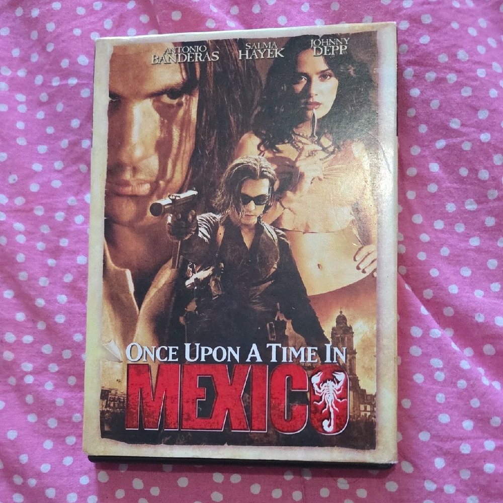 🩵2 For $15🩵Once Upon A Time In Mexico Dvd